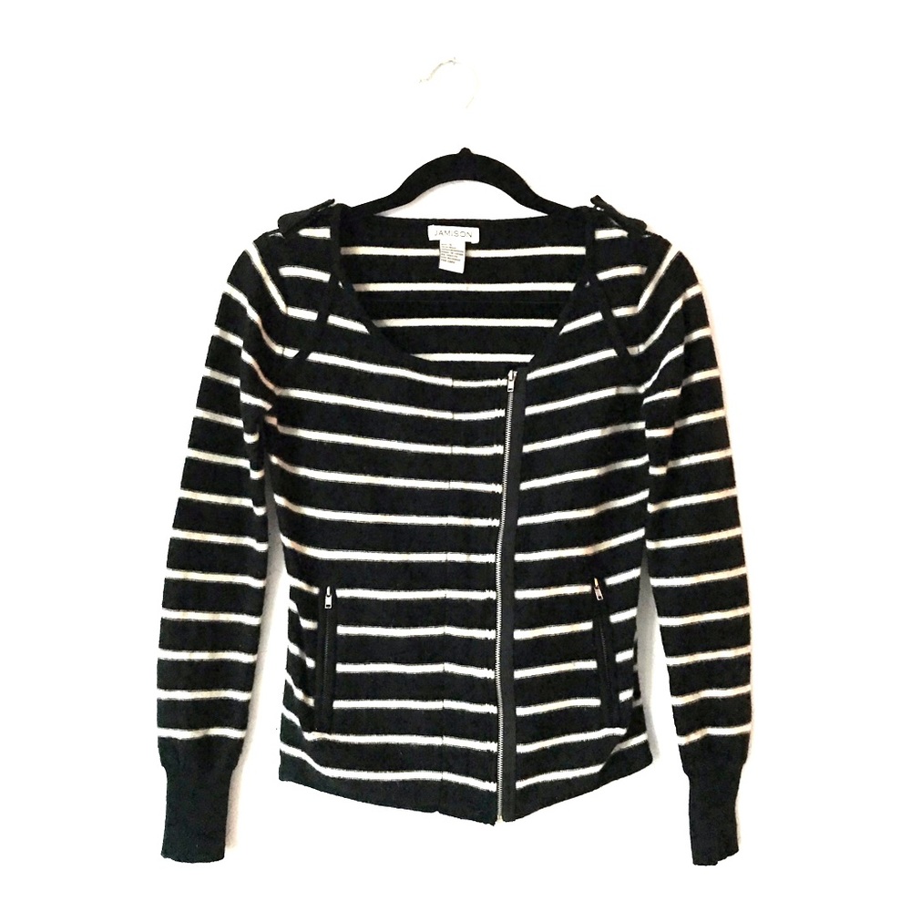 Jamison wool and cashmere sweater.
